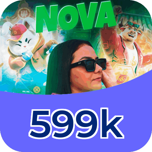 Plataforma 599k mostrando interface moderna, jogos certificados e recursos de segurança licenciados